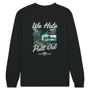 We Hate To Pull Out Longsleeve T-shirt Black