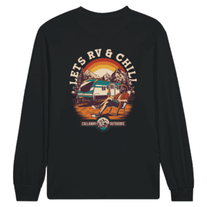 Let’s RV & Chill Longsleeve T-shirt Black